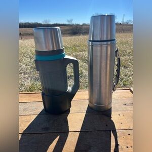 Stainless Steel Thermos Set